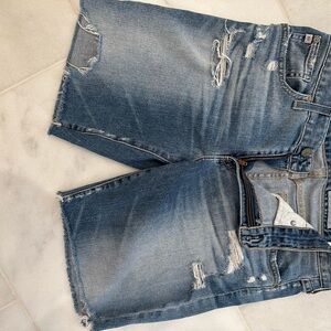 AG Nikki boyfriend denim shorts
